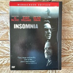 📼 Insomnia DVD Crime Thriller Film, Al Pacino, Robin Williams, Christopher Nolan